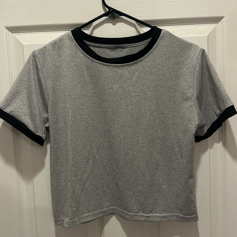 A loose shirt but soft material.